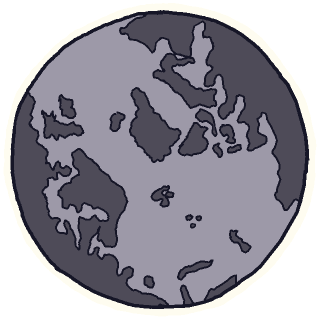 A planet with typical earth-like continents and water. Upon closer inspection, it is Earth, seen from an unconventional angle.
